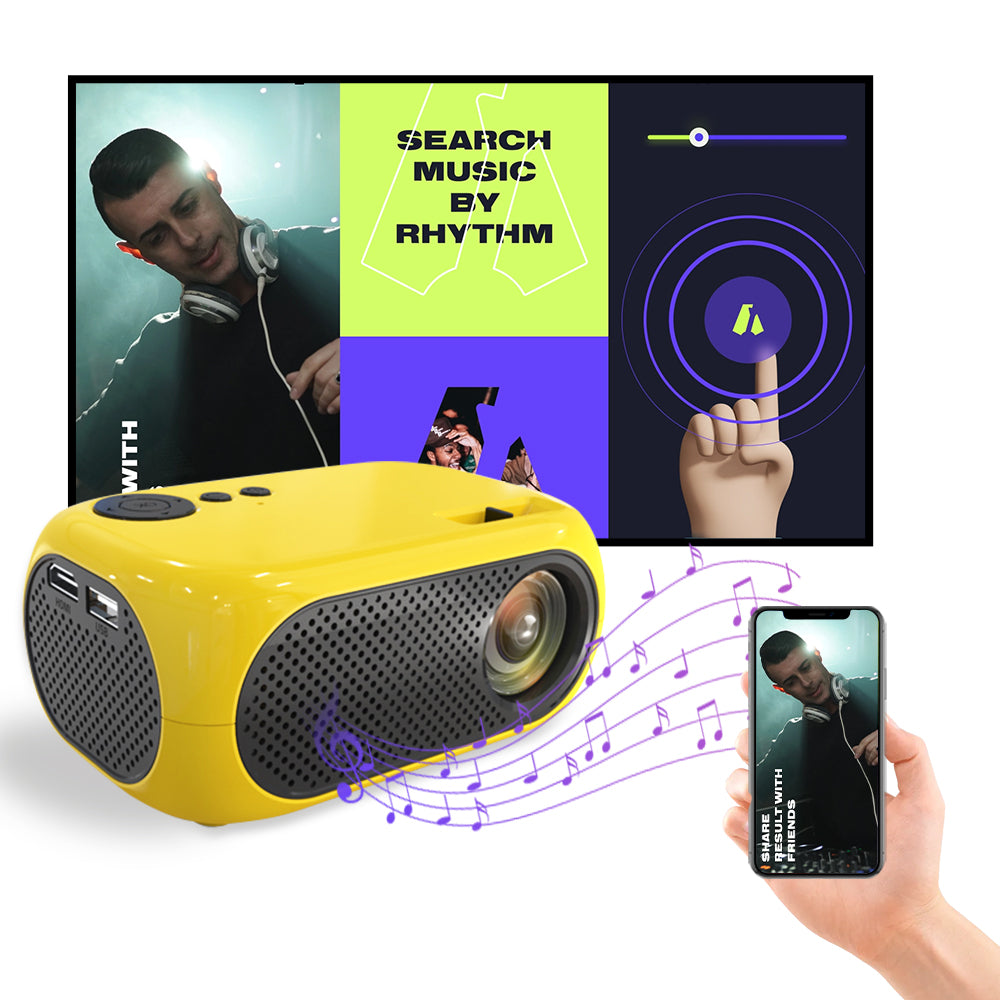 Mini HD Projector 1080p