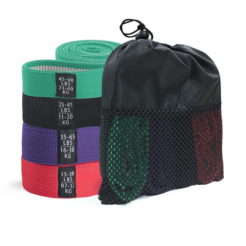 Fabric Resistance Bands — Set of 5