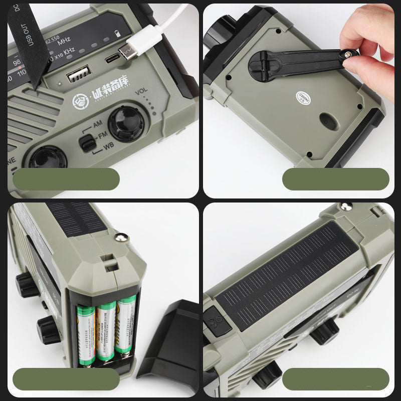 Emergency Solar Radio & Flashlight
